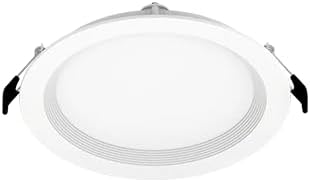 RGBW Smart LED Edge-Lit Wafer – 4 or 6 Recessed Downlight|RGB + Tunable White 2200K–6500K | Bluetooth Mesh|Lightcloud Blue App Control|IC & Wet Rated|Smooth or Baffle Trim|90+ CR (WFR6B/RGB.)