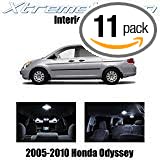 XtremeVision Interior LED for Honda Odyssey 2005-2010 (11 Pieces) Pure White Interior LED Kit + Installation Tool