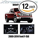 XtremeVision Interior LED for Ford F-150 2009-2014 (12 Pieces) Pure White Interior LED Kit + Installation Tool