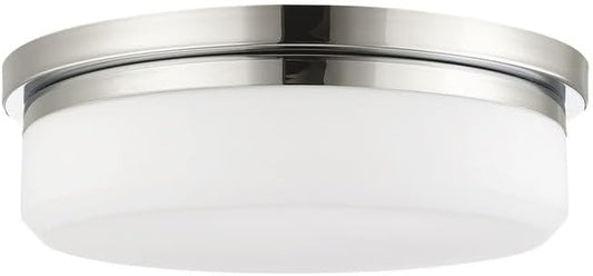 Livex Lighting 7393-05 Isis 3 Light Ceiling Mount or Wall Mount, Chrome