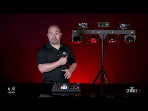 CHAUVET DJ – ILS Command Lighting Controller | Sound-Activated Music Sync | Instant Show Creation | Master Control Hub for ILS-Compatible Lighting Fixtures and Simplified Performance Control