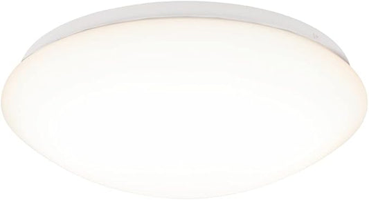 Maxxima 14 in. LED Flush Mount Ceiling Mushroom Light Fixture - Indoor Dimmable Dome Light, 3000K Warm White, 1600 Lumens, Ideal for Bedroom, Kitchen, and Entryway
