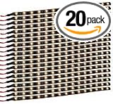 XT AUTO Warm White 12v 15 Led 30cm Car Flexible Waterproof Underbody Light Strip Pack of 20