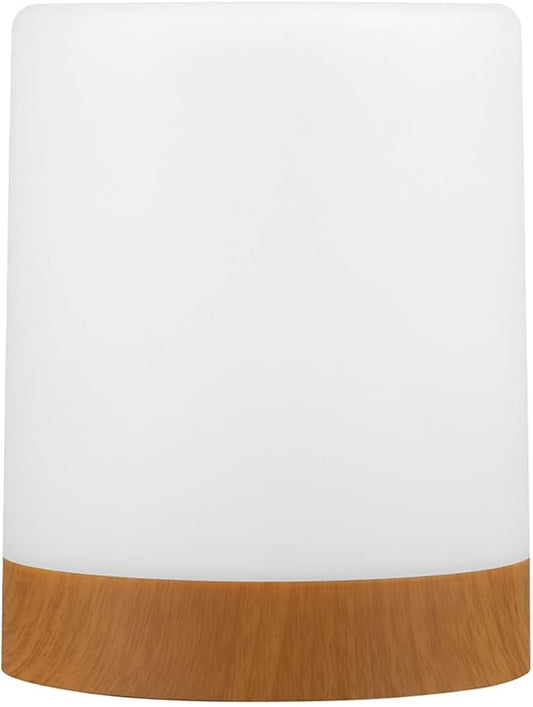 Globe Electric LED Integrated Rechargeable Multicolor Portable Touch Lamp with Included USB Cable
