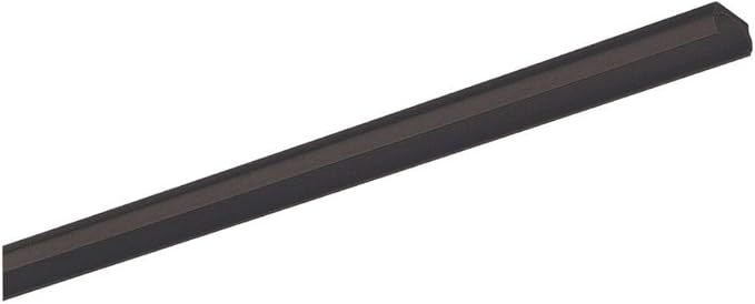 Generation Lighting 9435-12 Seagull 9435-12 Black Track, 0.25 Inch Height, 0.5 Inch Wide, Dry Rated, Traditional Style, Lx Track Collection, 1-Light, cETL Listed, Safety Rated for Wet Locations