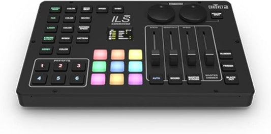 CHAUVET DJ – ILS Command Lighting Controller | Sound-Activated Music Sync | Instant Show Creation | Master Control Hub for ILS-Compatible Lighting Fixtures and Simplified Performance Control