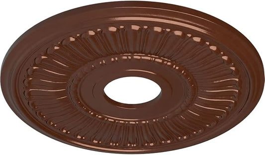 Ekena Millwork CM16MLCPS 16" x 3-5/8" x 3/4" Melonie Ceiling Medallion, Copper Penny