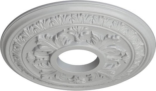 Ekena Millwork Baltimore Hand-Painted Ceiling Medallion