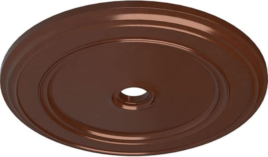Ekena Millwork CM41CLCPS Classic Ceiling Medallion, Copper Penny, 41 1/8"OD x 4"ID x 2 1/8"P