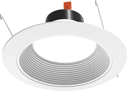 Juno 6 Inch LED Recessed Lighting, G4 Series Retrofit LED Downlight, Ceiling Light for Kitchen or Shower, 700 Lumens, 2700K Soft White, Wet Location Rated, Dimmable, Baffle Trim