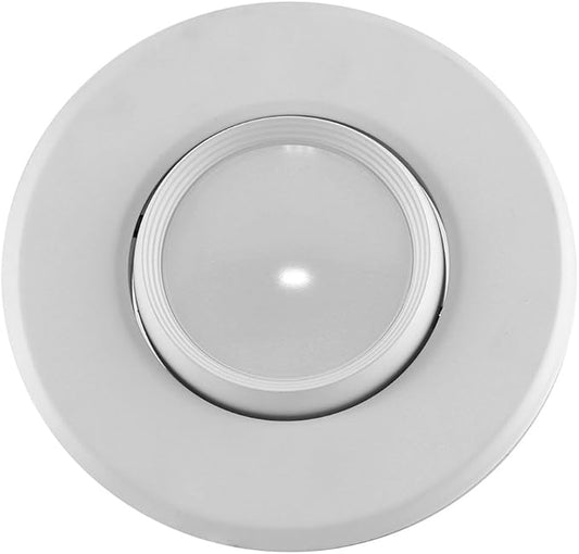 DEB56 Series 5/6 in. Adjustable LED Eyeball Retrofit Downlight Kit in 2700K (DEB56-20-120-2K-WH
