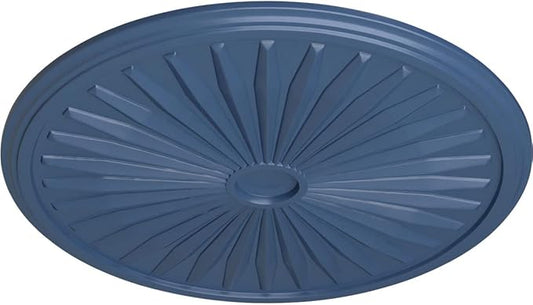 Ekena Millwork CM33LEAMF Leandros Ceiling Medallion, Americana, 33 1/8"OD x 3 1/2"ID x 1 3/8"P
