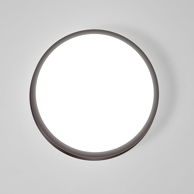 hepside 4PACK Flush Mount LED Ceiling Light Fixture 5CCT 7Inch 15W & 100W Equivalent Closet Light Fixture,Small Round Slim Surface Ceiling Lamp for Hallway,Bathroom,Bedroom,Kitchen,Interior