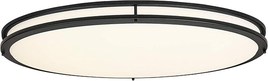 Design House 32 Inch Owens Integrated LED Indoor Ceiling Light, Dimmable, Matte Black – Design House, 588863-BLK