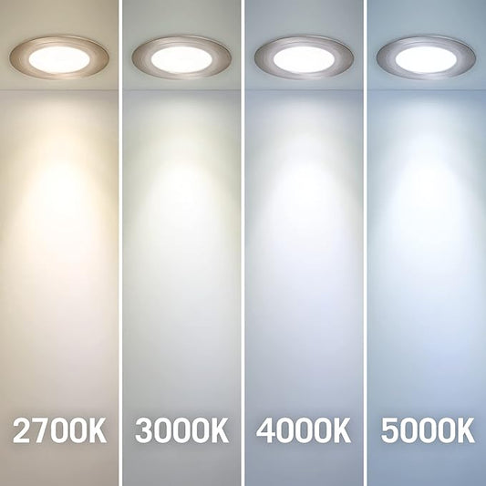Armacost Lighting PureVue Dimmable LED Undercabinet Puck Light, Daylight 5000K Color Temperature, White Fixture 253412