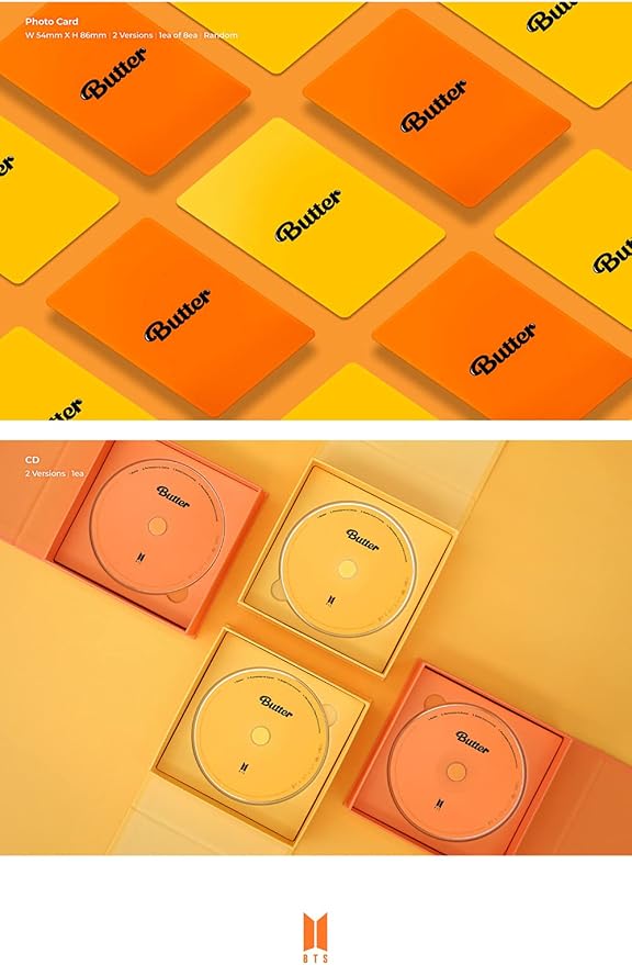 BTS - Butter Album+Extra Photocards Set (Peaches ver.)