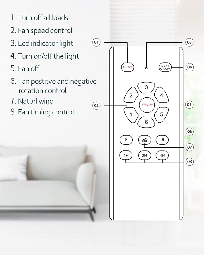 Ceiling Fans with Lights and Remote, 52 Inch Outdoor Ceiling Fan for Patios Indoor with 3 Downrods, 3 Blades Modern Ceiling Fan, 6 Speed Reversible Quiet DC Motor Solid Wood Fan,52in,Walnut