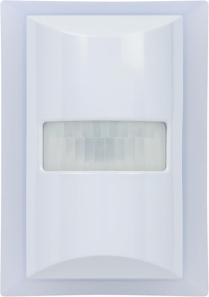 Enbrighten SleepLite LED Night Light Motion Sensor Nightlight Dusk to Dawn Amber Lights Ambient Lighting Room Decor for Bedroom Baby Nursery Bathroom White