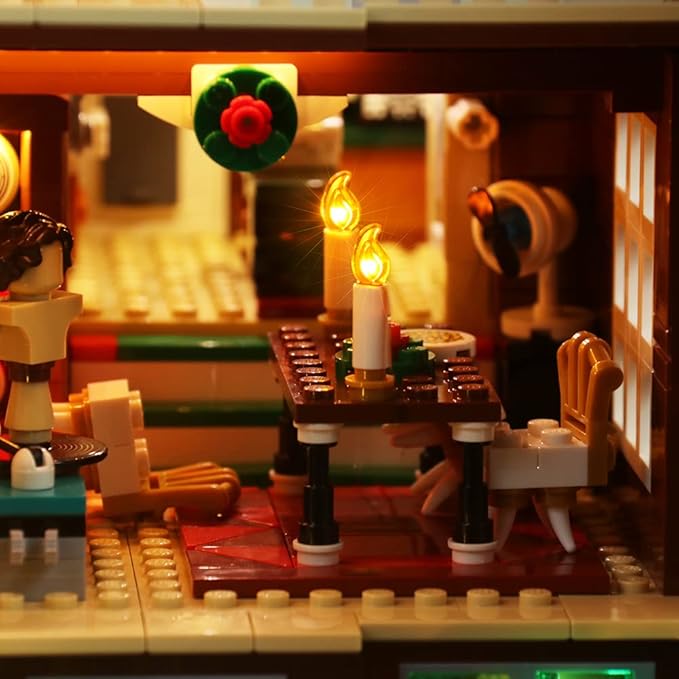 BrickBling LED Light Compatible with Lego 21330 Home Alone Building Kit - NOT Included The Model Set
