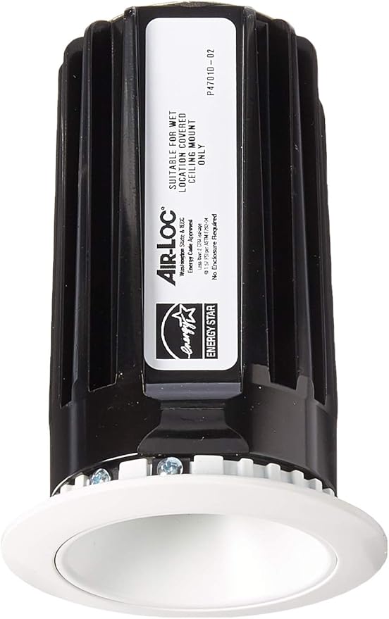 Juno Lighting 2LEDTRIM G2 DC 30K 90CRI FL WWH LED Gen 2 Downlights, 3000K, 600 lumens, 2 inch, White