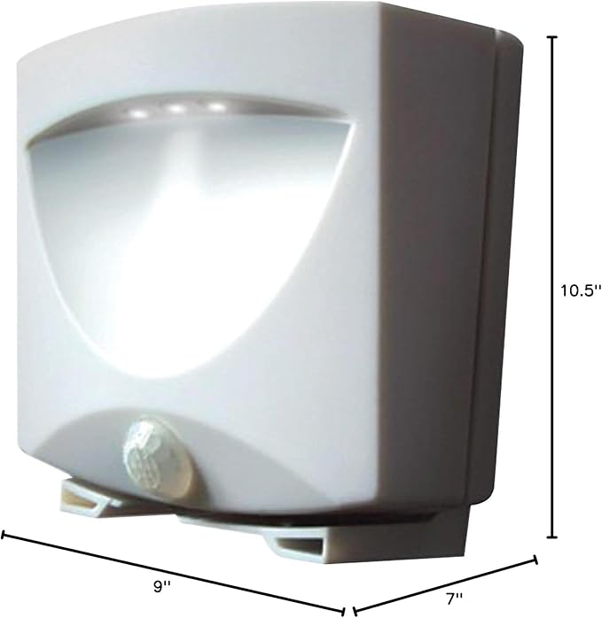 Maxsa Innovations Gardener's Supply Company Step Light, white (40341)
