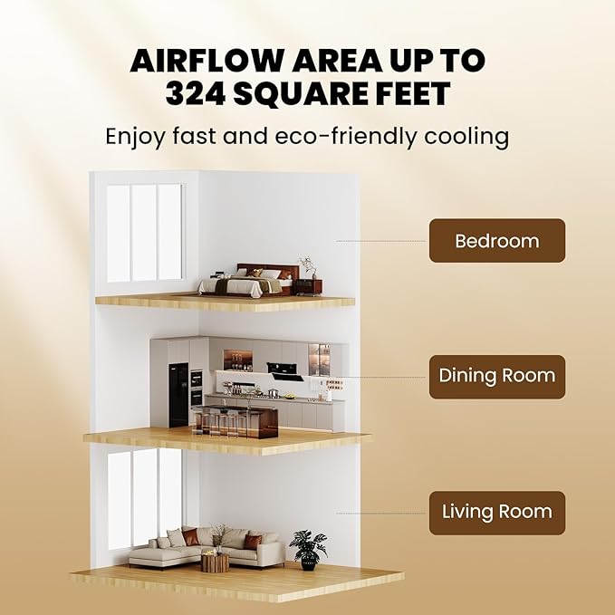LUDOMIDE Ceiling Fans with Lights,52 Inch Low Profile Ceiling Fan with Wall Control and Remote Control,Dimmable,Flush Mount Ceiling Fan with Noiseless DC Reversible Motor for Bedroom Indoor Use