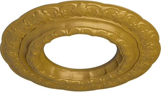 Ekena Millwork Lisbon Ceiling Medallion, Pharaoh's Gold