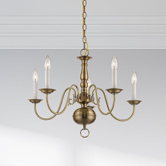 Livex Lighting 5005-01 Williamsburgh Chandelier