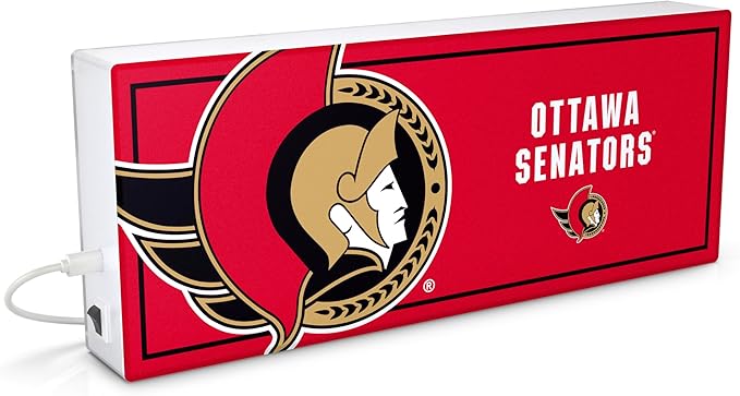 SOAR NHL LED Ambience Light Box: Elevate Your Space with Officially Licensed Wall Décor