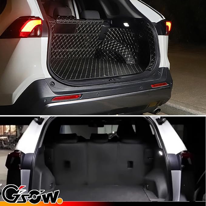 Led Luggage Compartment Light for Toyo-ta RAV4 2022 2023 2024 2025, Cargo Lamps Decorative Atmosphere Lamp, Rav4 Accessories Trunk Ceiling Lighting, 1 PC, White