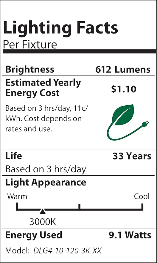 NICOR Lighting 4 inch LED Gimbal Downlight Retrofit Kit in 3000K (DLG4-10-120-3K-WH)