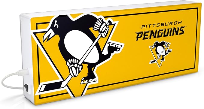 SOAR NHL LED Ambience Light Box: Elevate Your Space with Officially Licensed Wall Décor