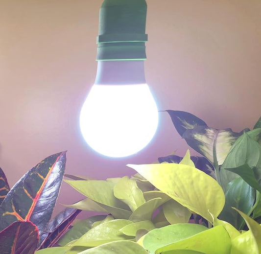 Miracle LED Un-Edison Grow Light Bulb, 9W Blue Spectrum White Daylight for Vegetables, Herbs, Hydroponics (1-Pack)