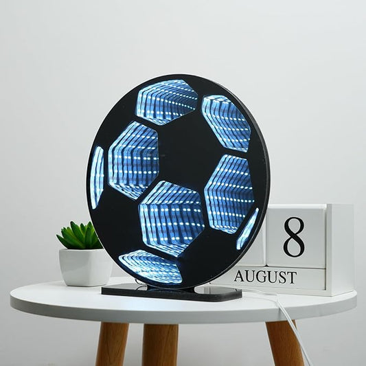 Light Up Your World! Wireless Express Neon Art Signs (5 Unique Styles) - Desktop & Wall Décor. Perfect for Bedrooms, Dorm Rooms, Office (Soccer)