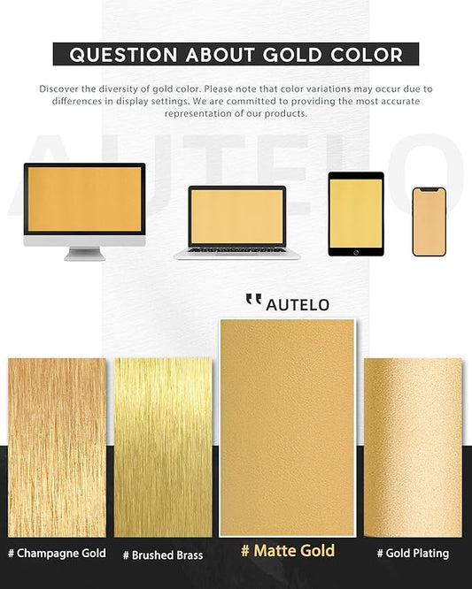 AUTELO 1-Light Pendant Lights Kitchen Island - Gold Pendant Light Fixtures, Vintage Hanging Lamp in Metal Finish with Clear Linear Glass, Kitchen Pendant Lighting over Island for Dining Room, H3875 BG