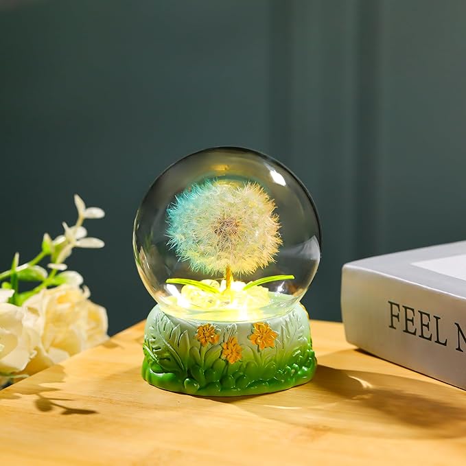 Crystal Ball Collectible Figurines (Dandelion)