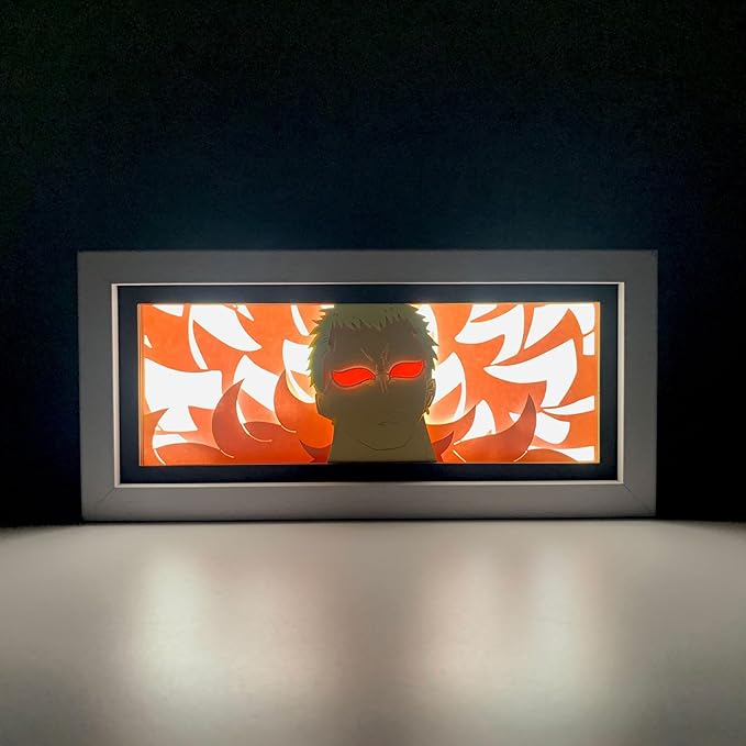 Doflamingo Light Box - One Piece – Anime Lamp Figure Night Light – 3D Anime Room Décor Gift for Otaku