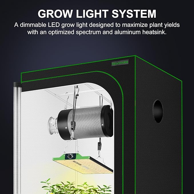 70W Led Grow Light,Meet The Spectral Requirements for Plant Growth,hangable Grow Light for a Variety of Indoor Growing scenarios