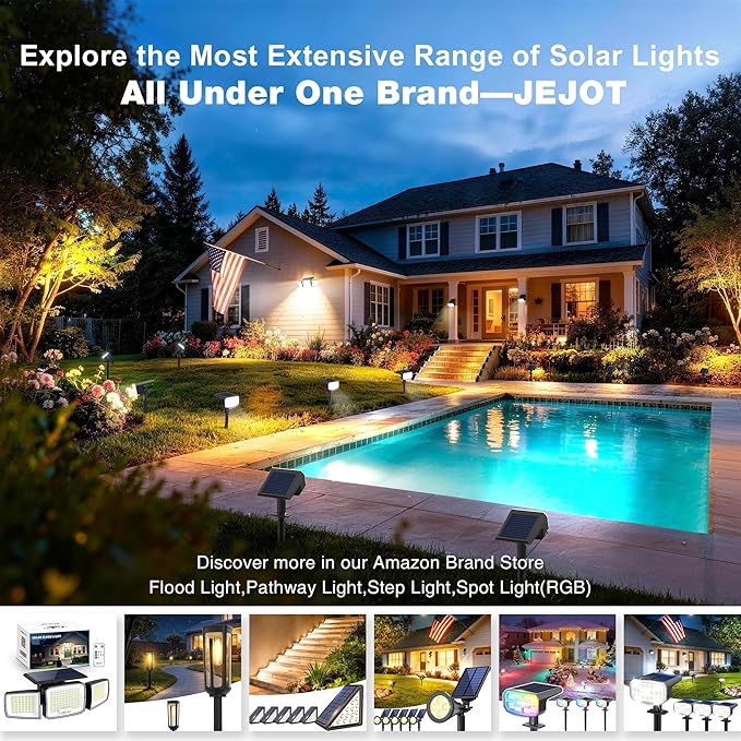 Solar Step Lights Outdoor Waterproof IP65,Cool White Brown Solar Stair Lights, Outdoor Light Decor for Stair, Deck, Step, Porch and Outside Patio, 6 Pack