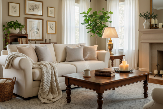 5 Ways to Create a Cozy & Timeless Living Room