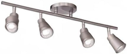 WAC Lighting, Solo 4 Light LED Energy Star Fixed Rail 3000K in Brushed Nickel