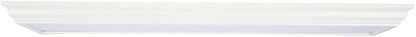 Lithonia Lighting Vanderlyn 4 Foot LED Kitchen Light Fixture, Linear Flush Mount Ceiling Light Fixture, 4000K Cool White, 3700 Lumens, 120 Volts, 35 Watts, Damp Listed, Bronze (FMFL 30840 VANL BZ)