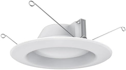 Satco S39315 7.2W 5000K LED Downlight Retrofit in Contemporary Style-2.3 Inches Tall and 7.4 Inches Wide, Color Temperature: 5000, Finish Color: White
