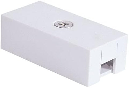 Generation Lighting 9459-15 Connectors and Accessories Miniature Wiring Compartment/Splicer Under Cabinet Fixture, White Finish, 0.625x2x0.96875, 1-Light, cETL Listed, Safety Rated for Wet Locations