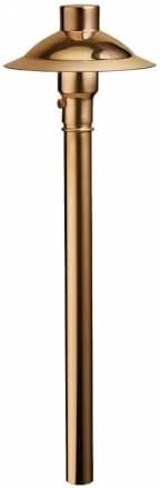 Kichler 15350CO Copper Path & Spread 1-Light 12V, Copper