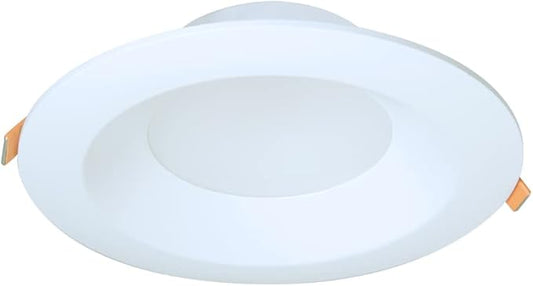 HALO Quicklink 6-Inch Canless LED Downlight Selectable 2700K, 3000K, 3500K, 4000K, 5000K CCT – White