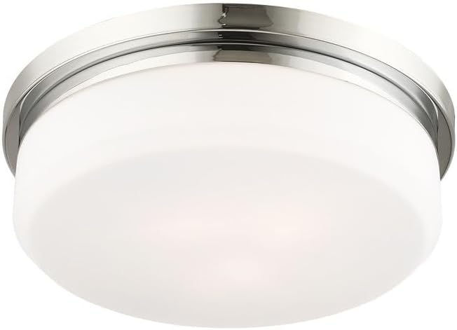 Livex Lighting 7393-05 Isis 3 Light Ceiling Mount or Wall Mount, Chrome