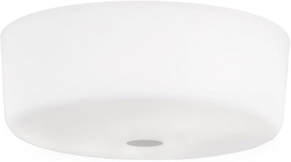Design House 10.875 Inch Frosted Replacement Glass Shade, Aubrey Collection, White – Design House, 565556