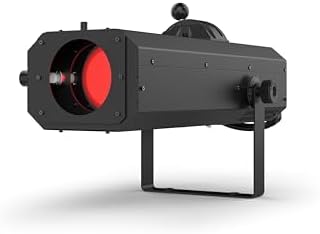 CHAUVET DJ – Followspot 200ST Portable LED Follow Spot Light | 200W Cool White Tight Beam W/Crisp Edge | Mechanical Iris + Built-in CTO Filter | Backlit Silicone Buttons | DMX Control for Stages