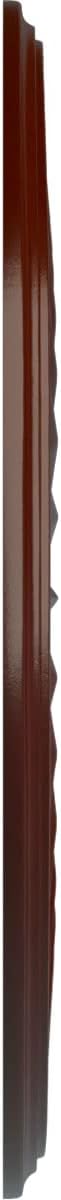 Ekena Millwork CM33LEBMF - 33 1/8"OD x 3 1/2"ID x 1 3/8"P Leandros Ceiling Medallion (Fits Canopies up to 5") - Ceiling Medallion, Brushed Mahogany